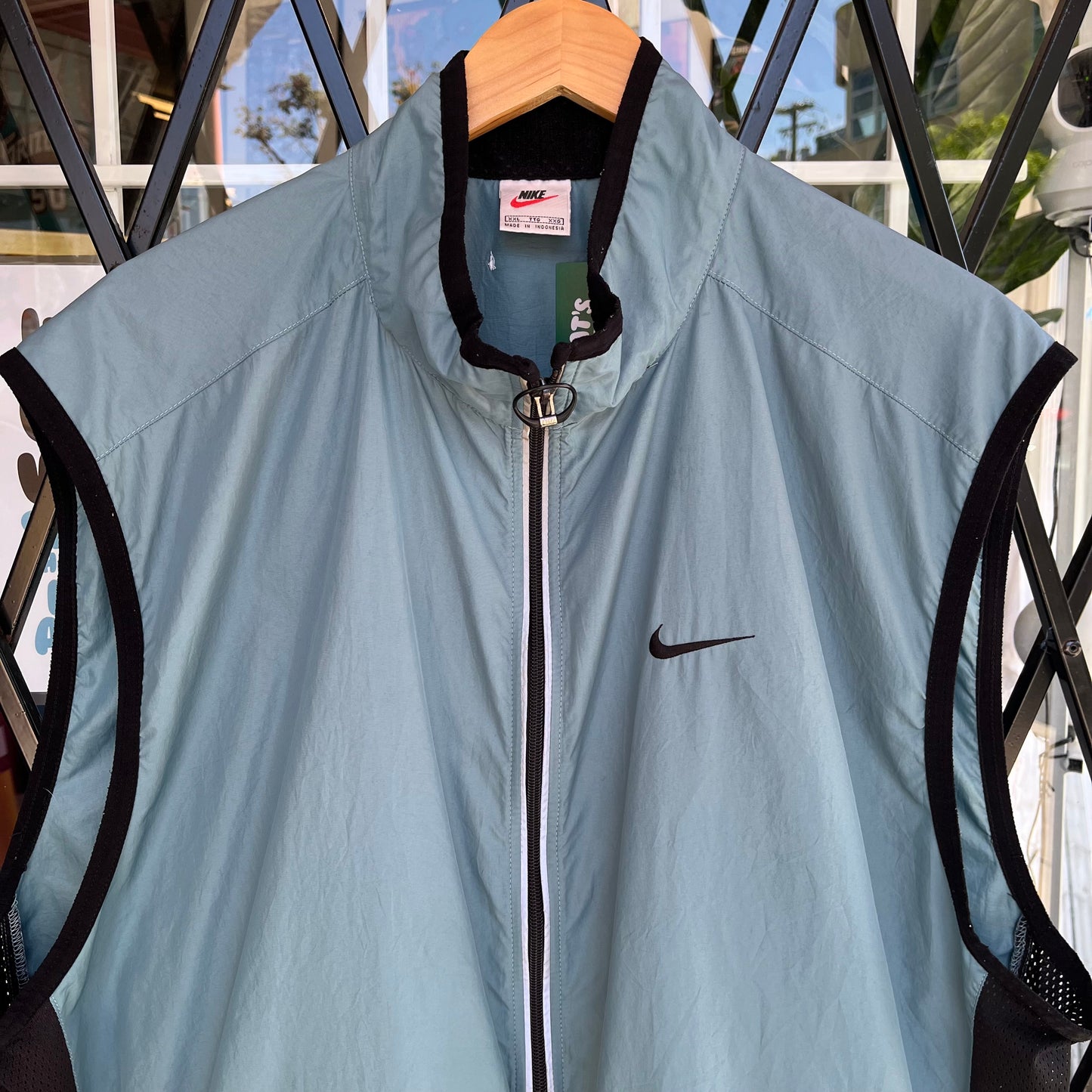 Vintage Nike Running Windbreaker Vest - Size XXL