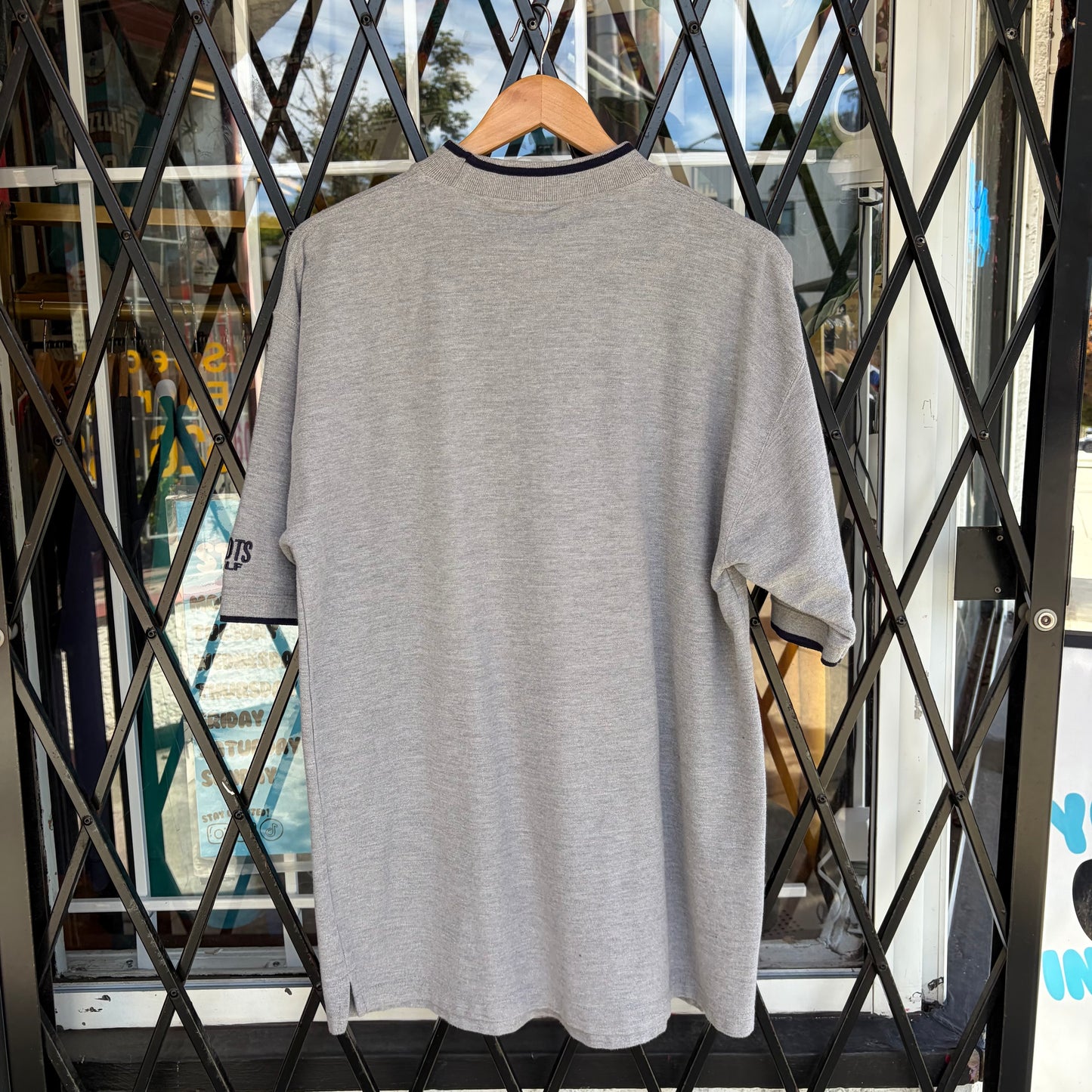 Vintage Roots Golf Mockneck Shirt - Size L