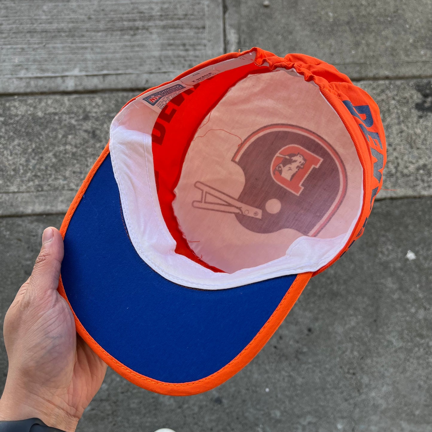 1980’s Denver Broncos Painters Cap Hat