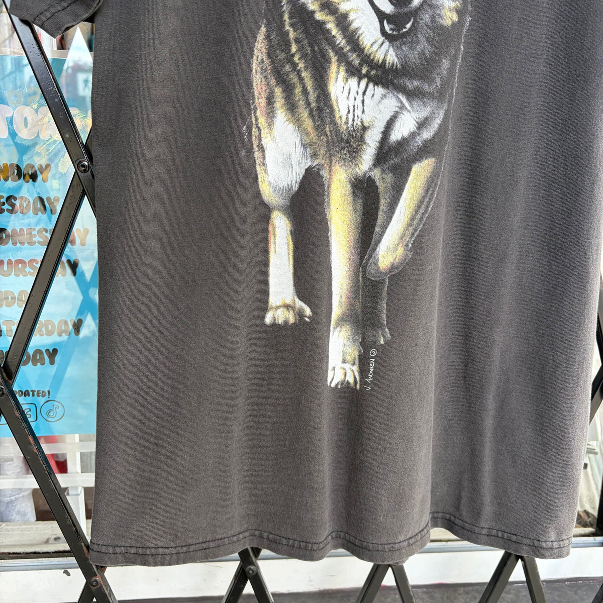 Vintage Wolf Tee - Size M