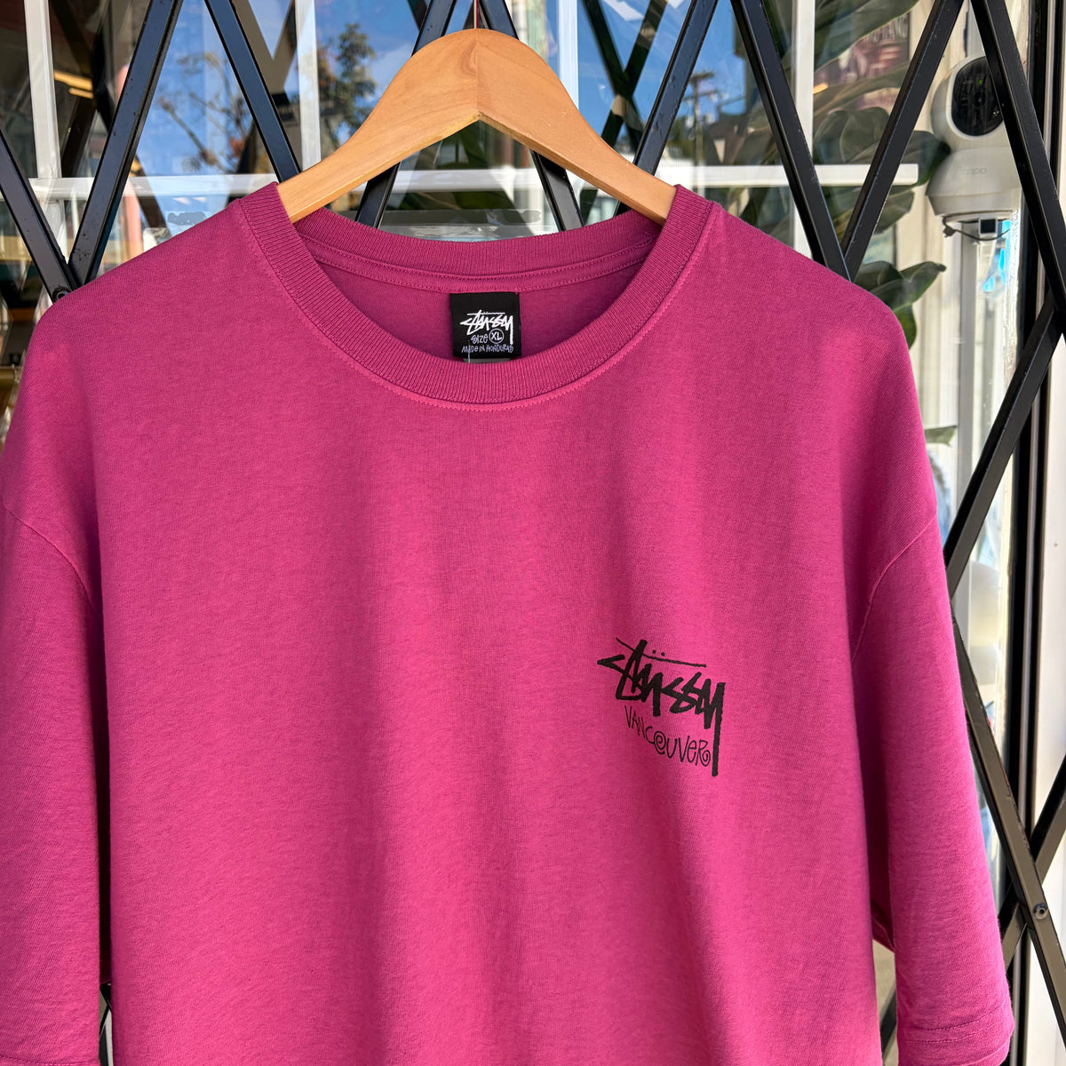 Stussy Vancouver Stock Tee Berry - Size XL