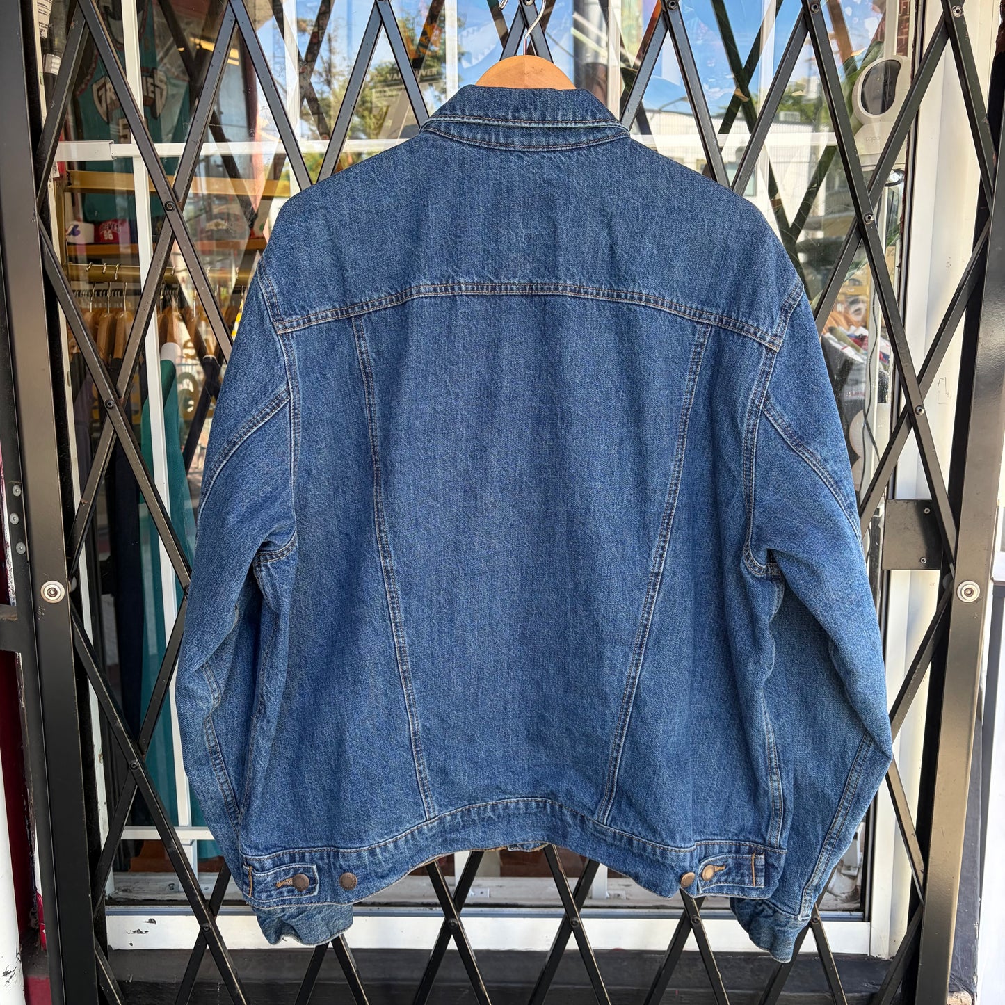 Vintage Wrangler Western Blanket Lined Denim Jacket - Size XL