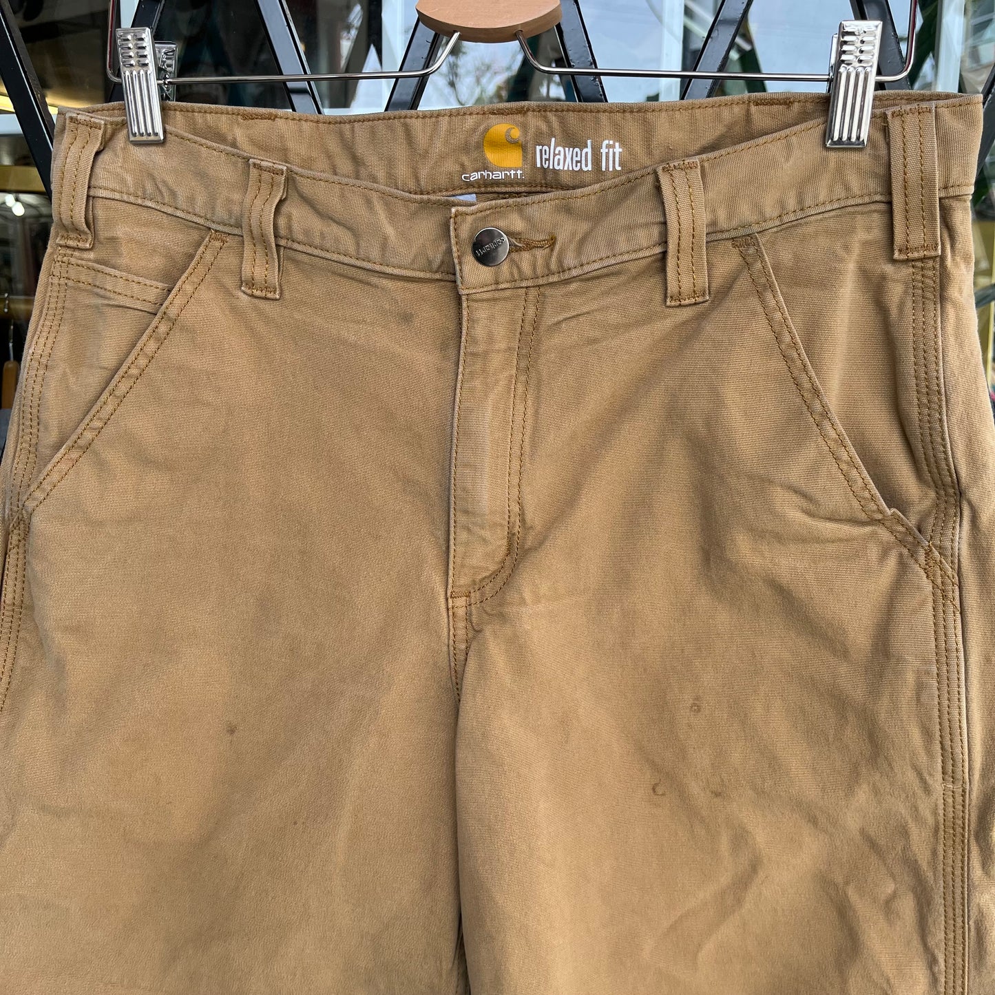 Carhartt Khaki Shorts - Size 33W