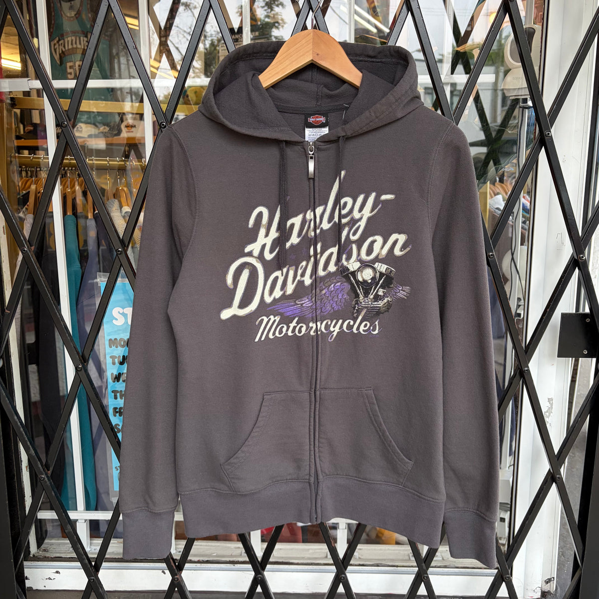 Harley Davidson Zip Up Hoodie - Size Women’s M