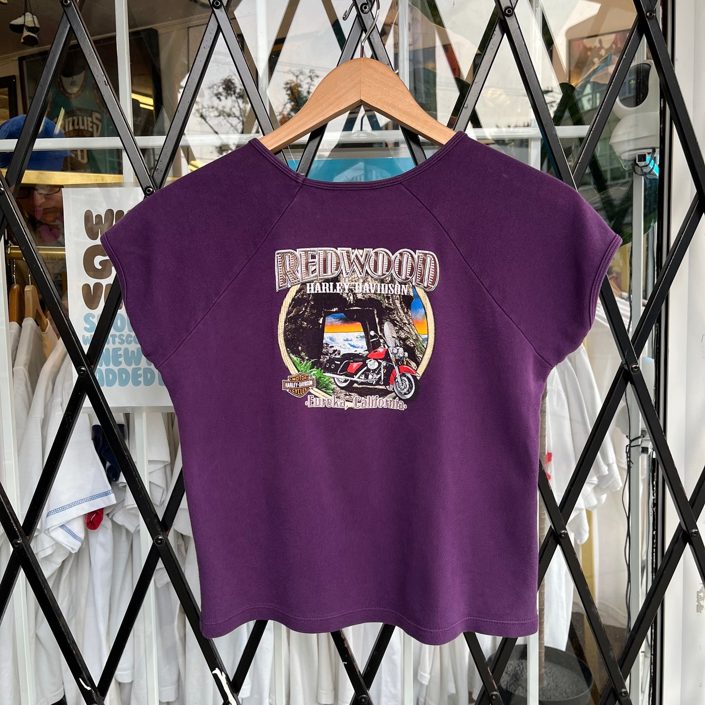 Y2K Harley Davidson Baby Tee - Size Womens M