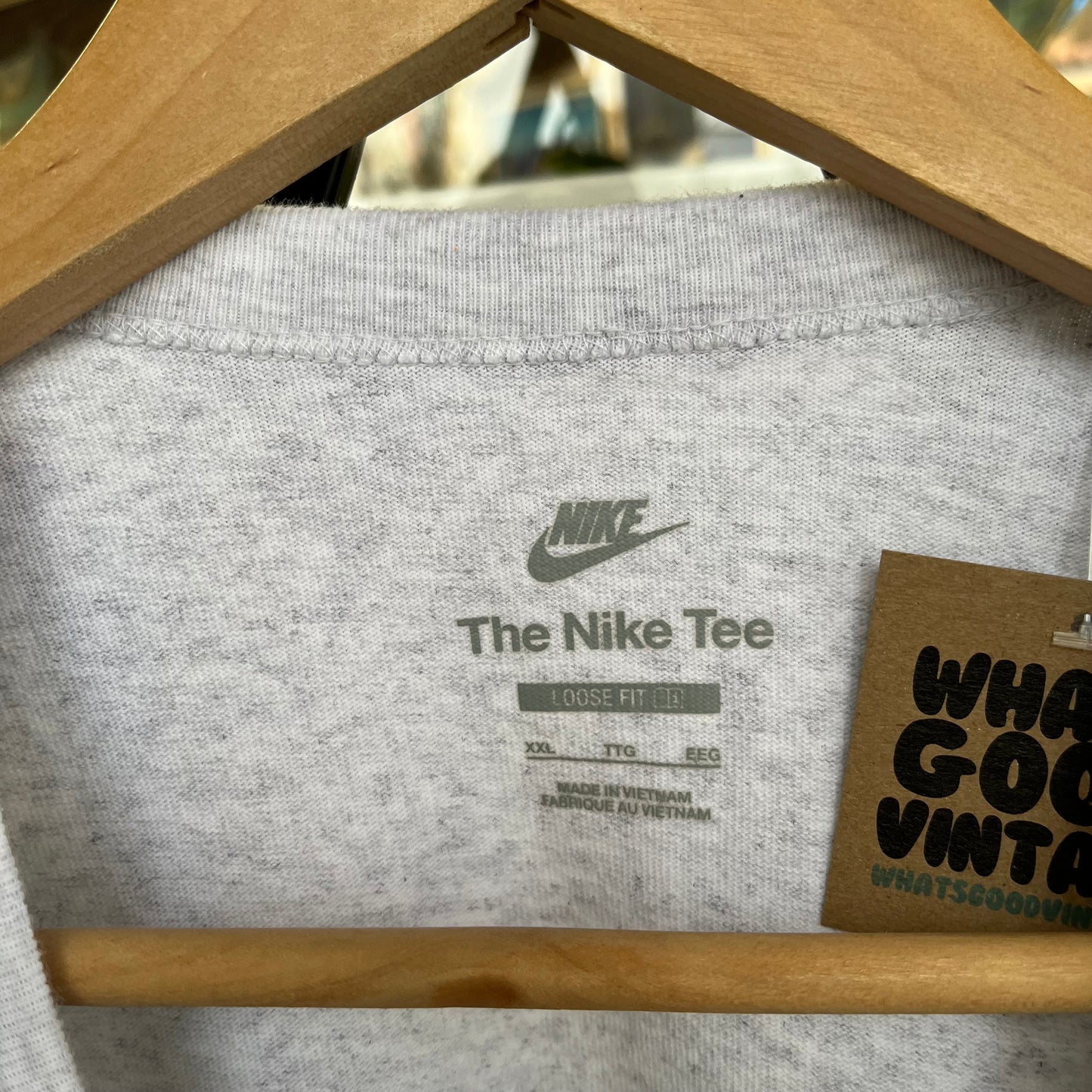 Newer Nike Floral Embroidered Tee - Size XXL