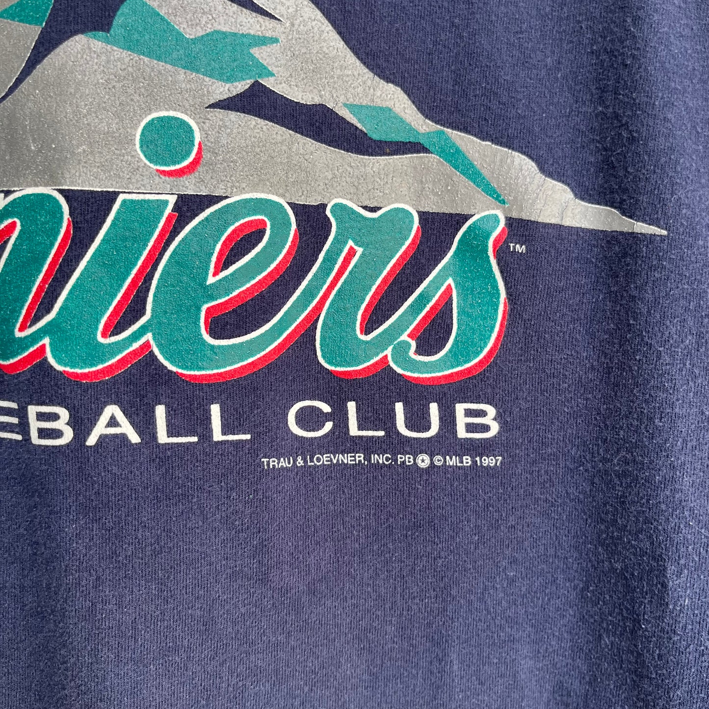 1997 Tacoma Rainiers Baseball Tee - Size XL
