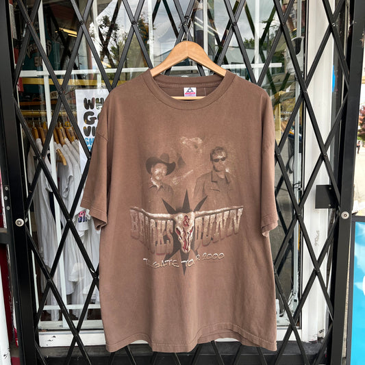 2000 Brooks & Dunn Tour Tee - Size XXL