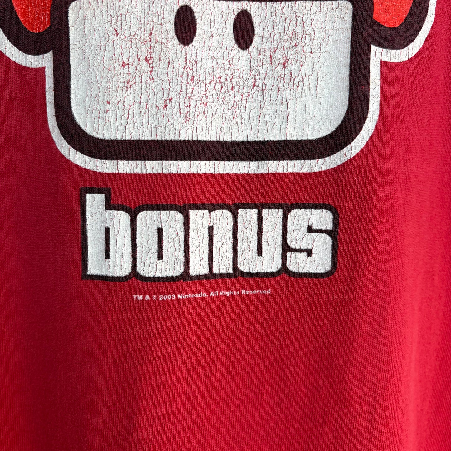 2003 Nintendo Mushroom Tee - Size L