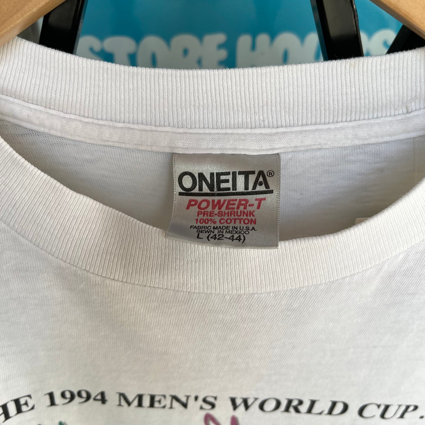 1995 Women’s Soccer World Cup Tee - Size L