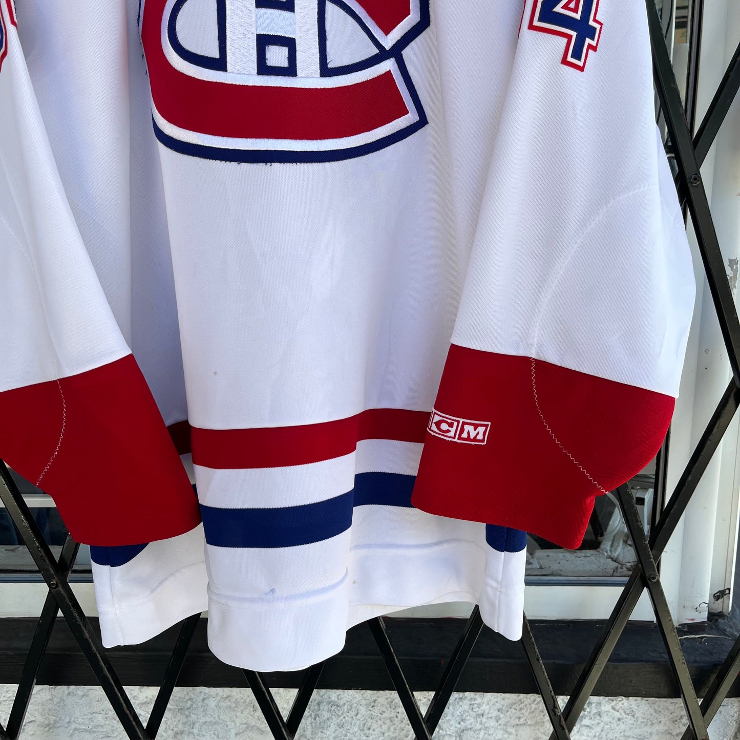 Vintage Montreal Canadiens Guillame Latendresse Jersey - Size L