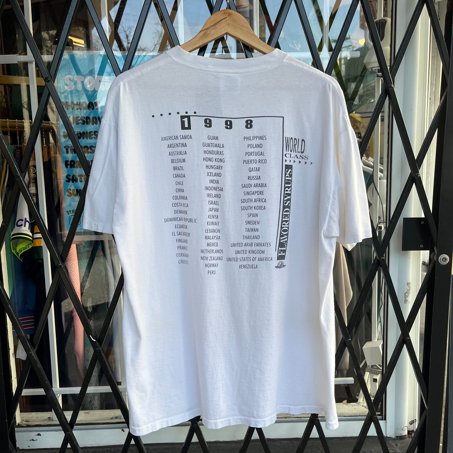 1998 Da Vinci Gourmet World Tour Tee - Size XL