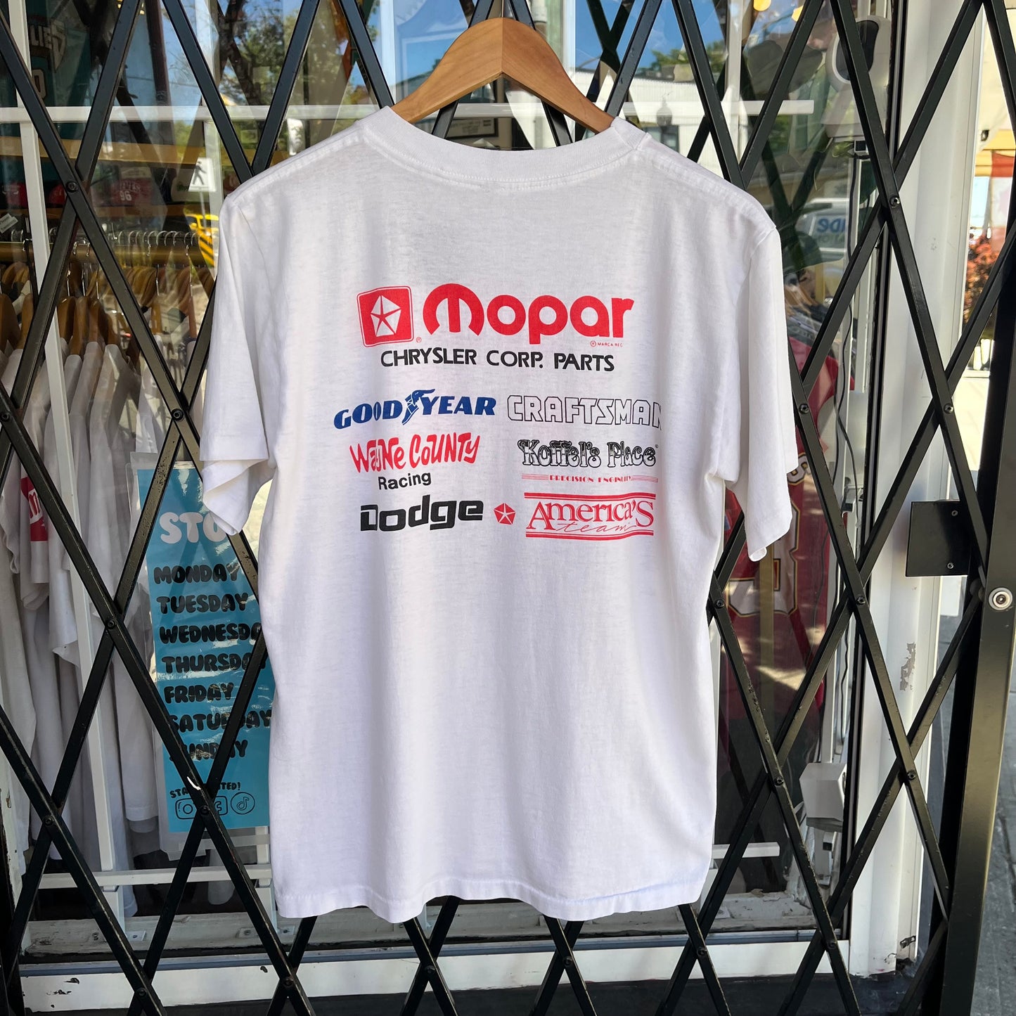 Vintage Wayne County Mopar Racing Tee - Size M