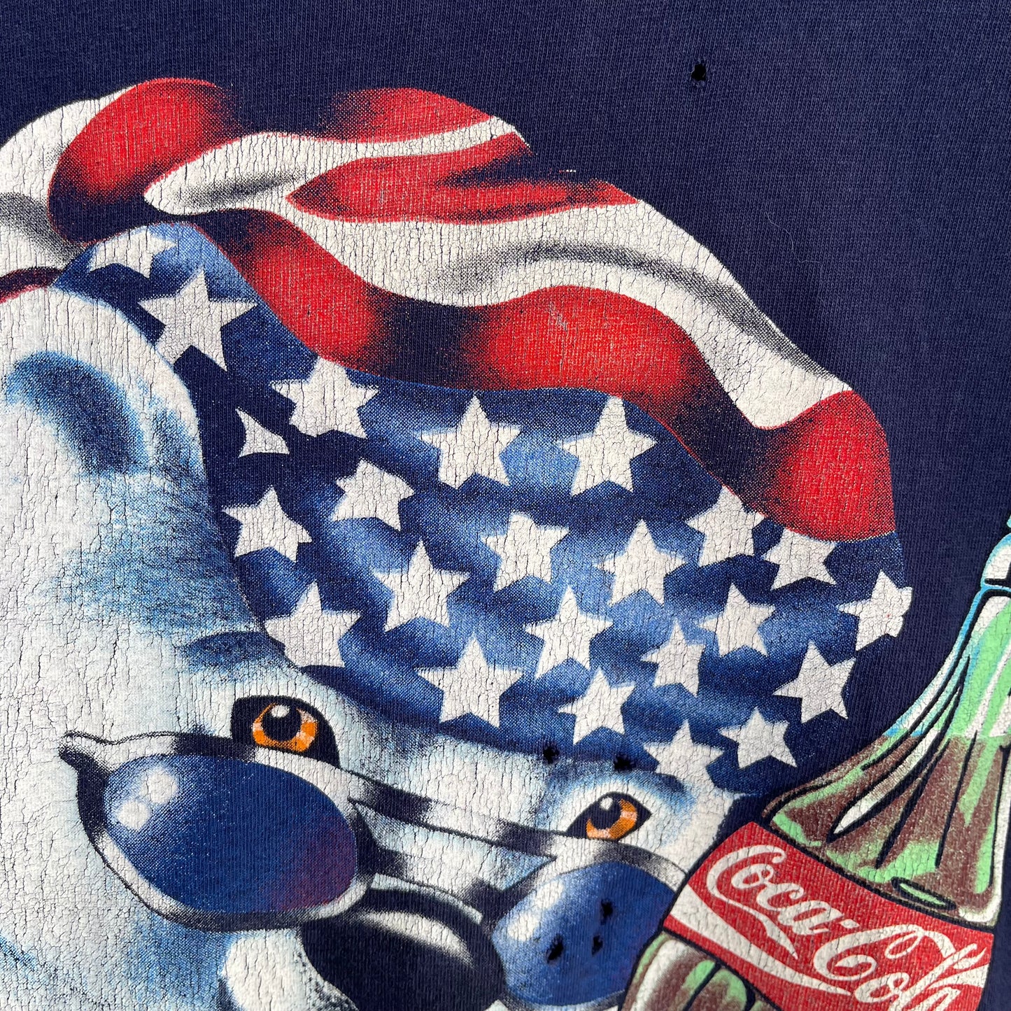 1995 Coca Cola Bear Tee - Size XL