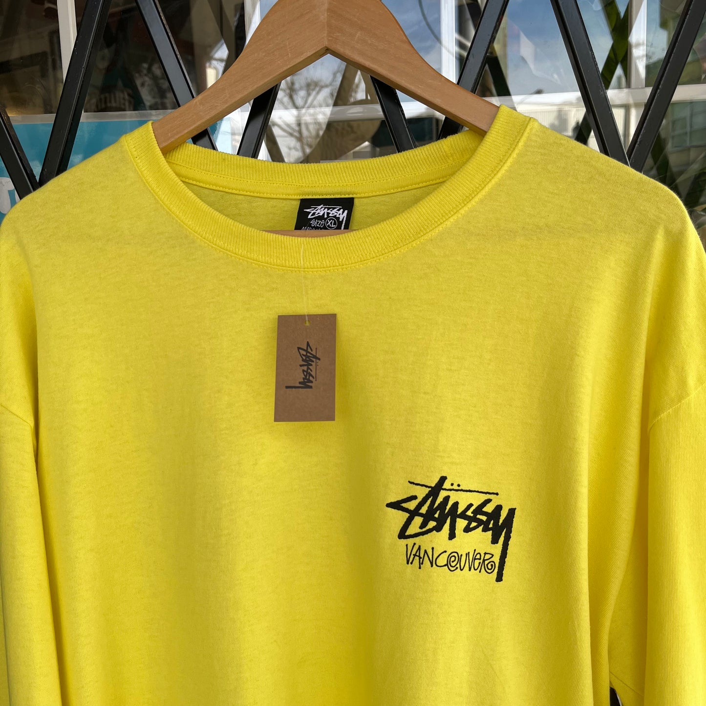 Stussy Vancouver Lemon Long Sleeve - Size XL
