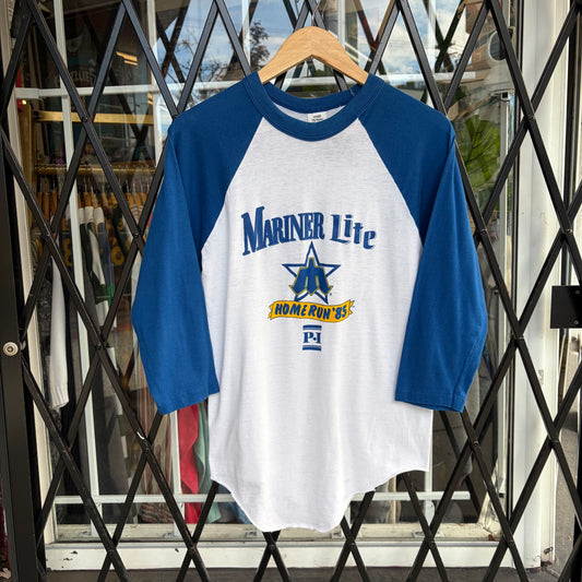 1985 Seattle Mariners Raglan Shirt - Size L