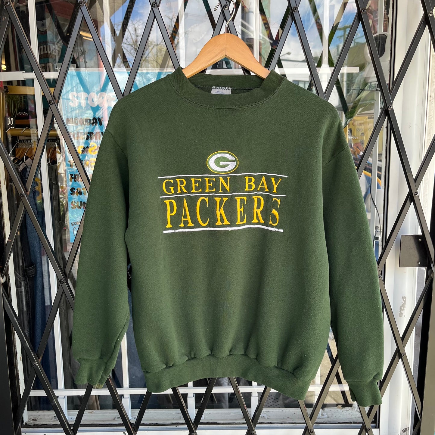 Vintage Green Bay Packers Crewneck - Size M