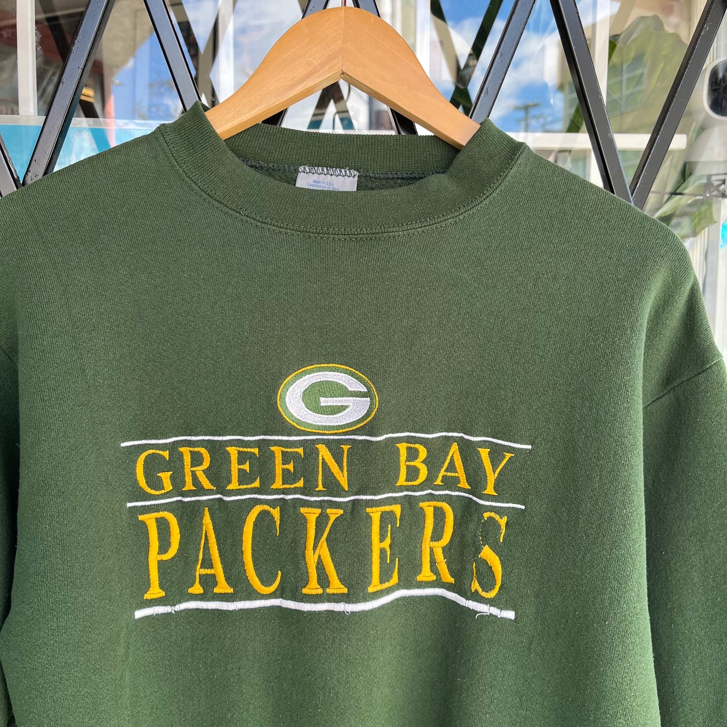 Vintage Green Bay Packers Crewneck - Size M