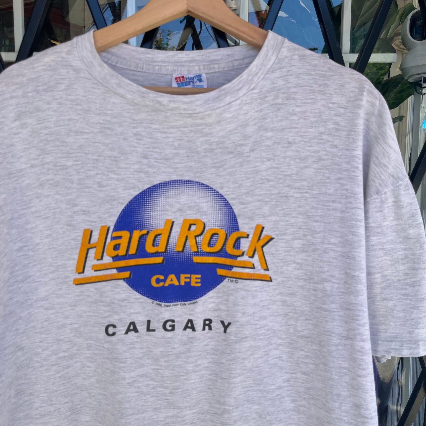 1989 Hard Rock Cafe Calgary Tee - Size XL