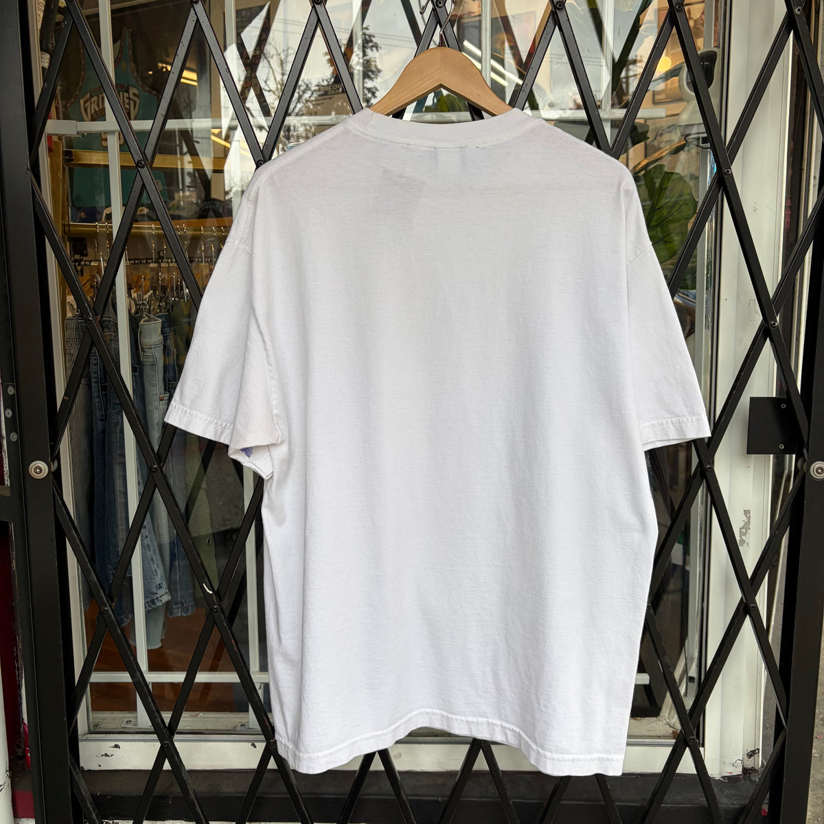 Y2K No Fear AOP Tee - Size XL