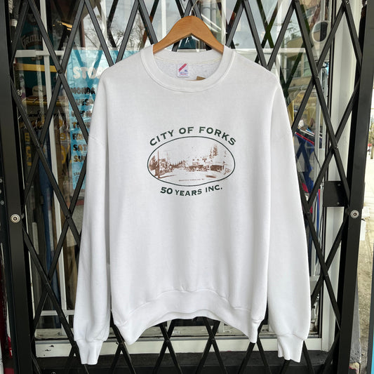 Vintage City of Forks Souvenir Crewneck - Size XL