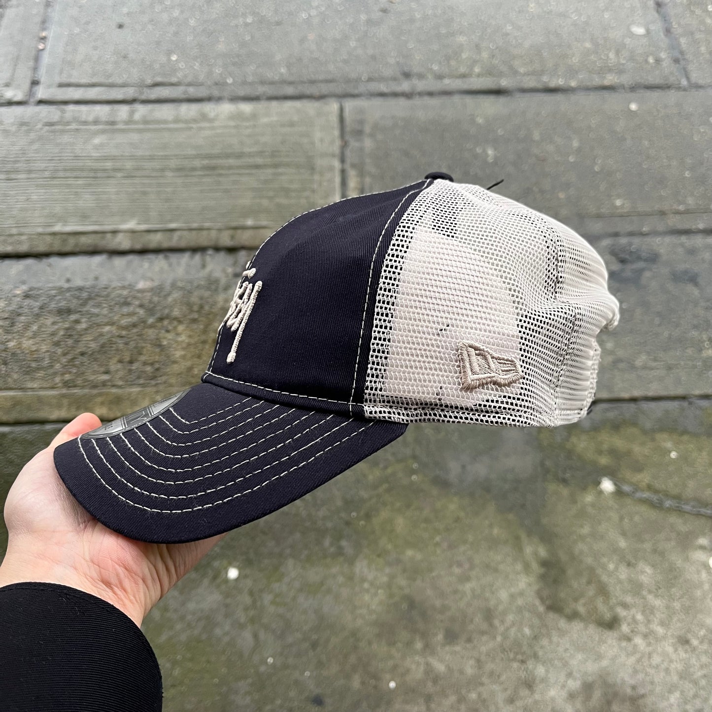 Stussy Basic Trucker Hat Navy