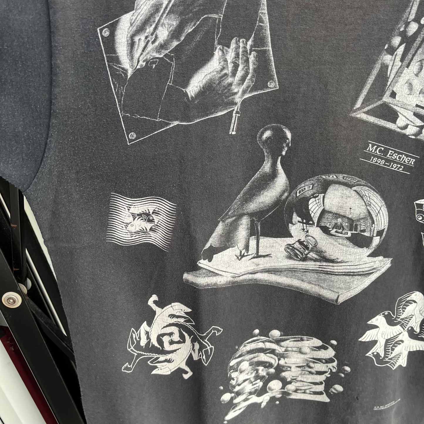 1991 MC Escher Art Tee - Size XL