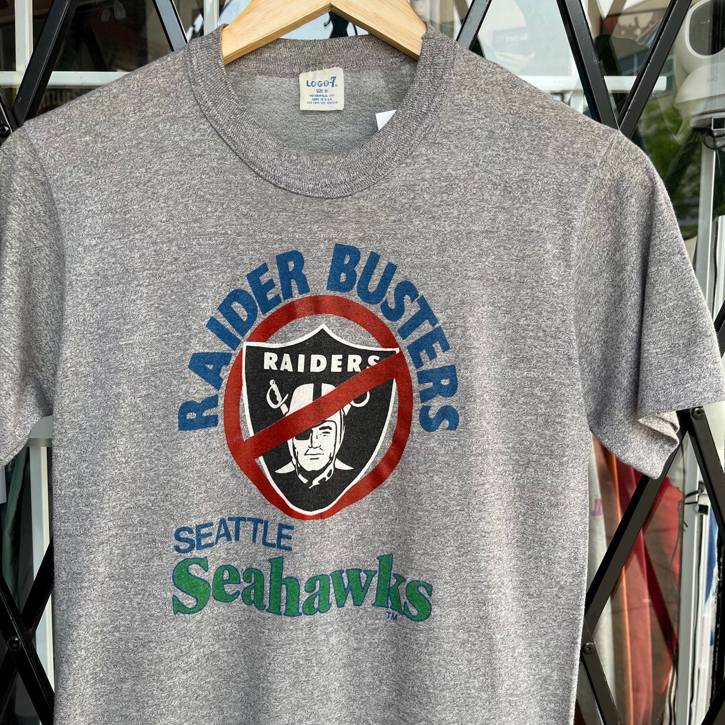1980’s Seattle Seahawks Raider Busters Tee - Size M