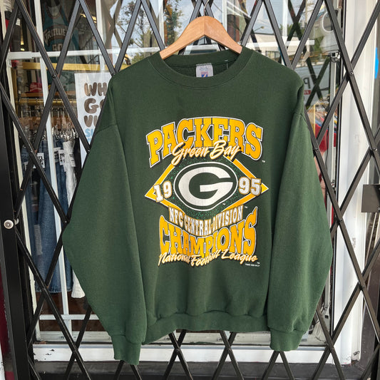 1995 Green Bay Packers Crewneck - Size L
