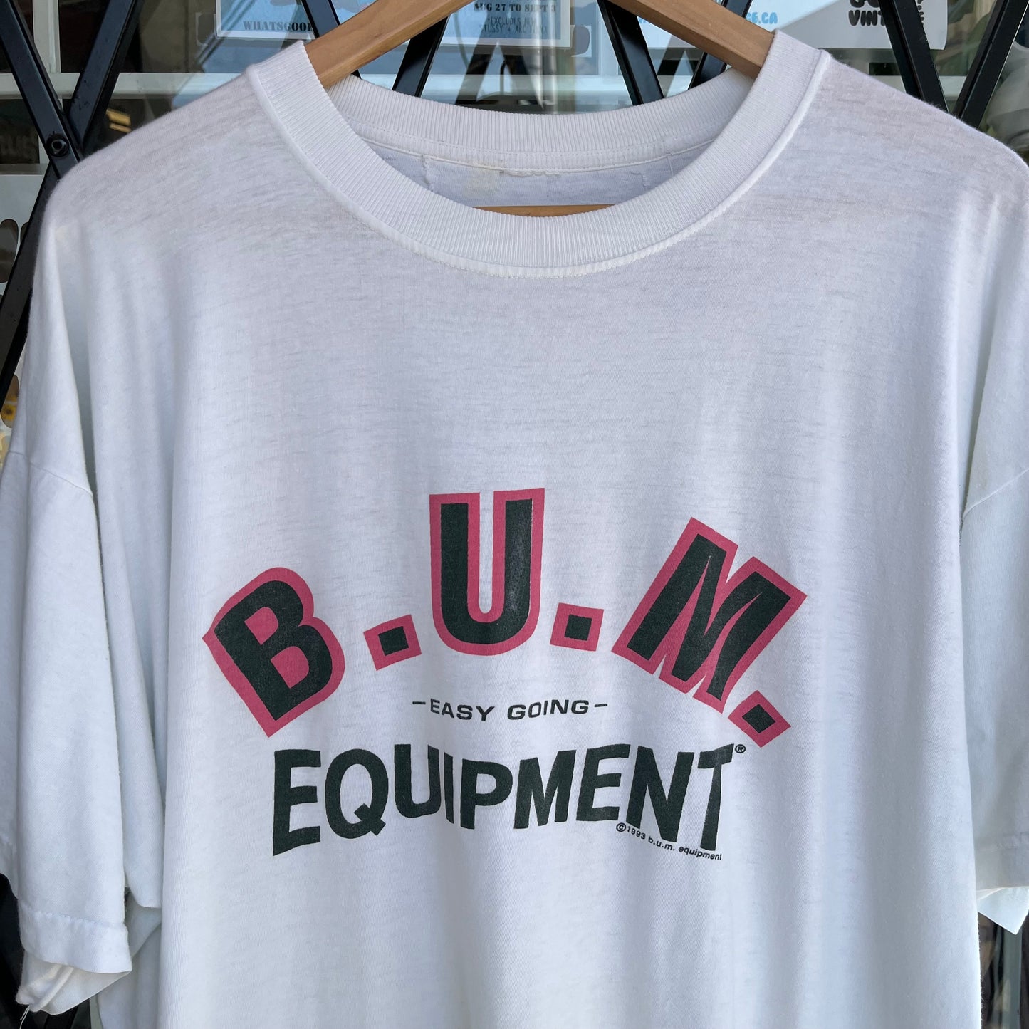 1993 BUM Equipment Tee - Size XL