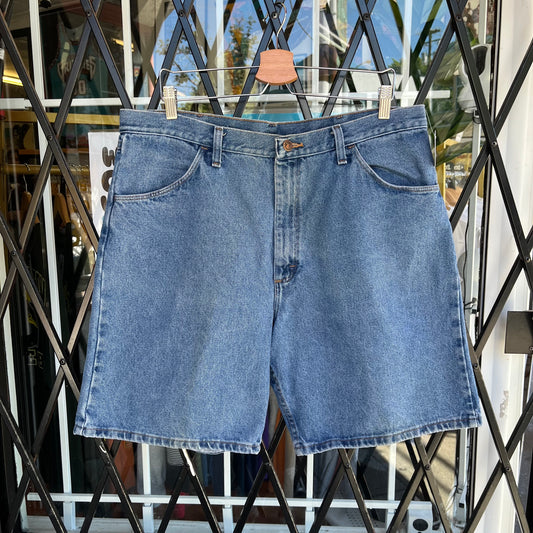 Vintage Rustler Denim Shorts - Size 38W