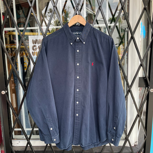 Vintage Polo Ralph Lauren Button Up Shirt - Size XXL