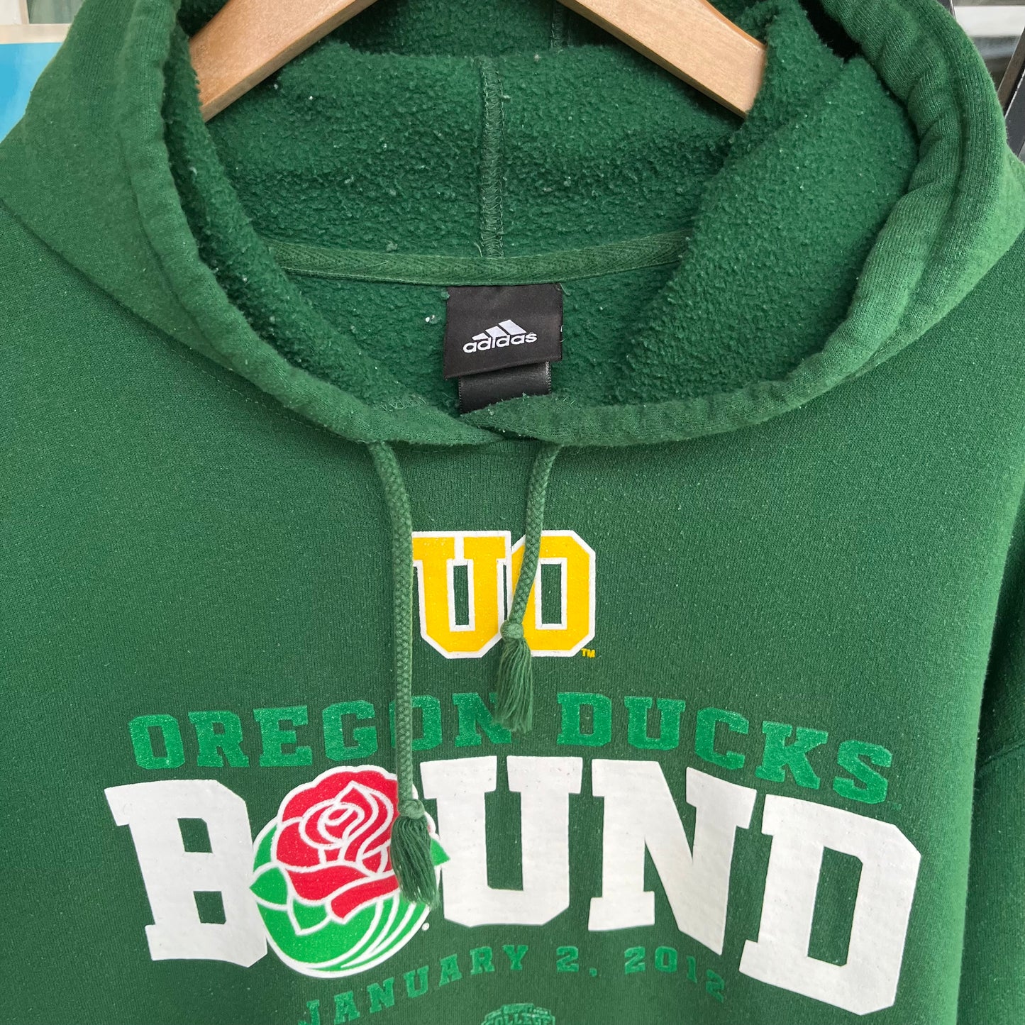 Oregon Ducks Rose Bowl Hoodie - Size XXL