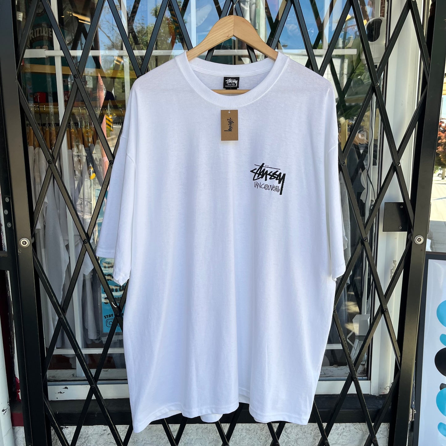 Stussy Vancouver Stock Tee White - Size XXL