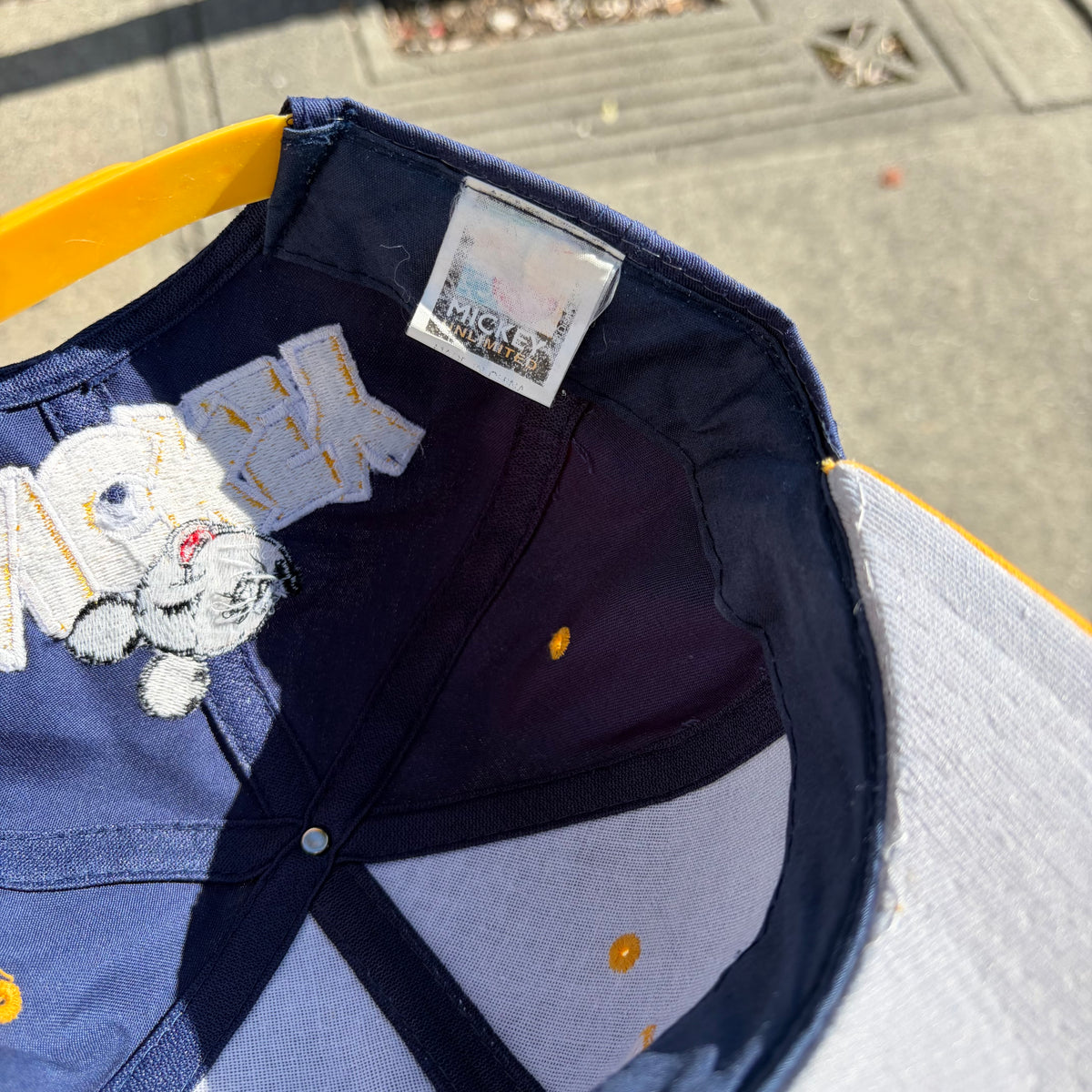Vintage Disney Mickey Mouse SnapBack