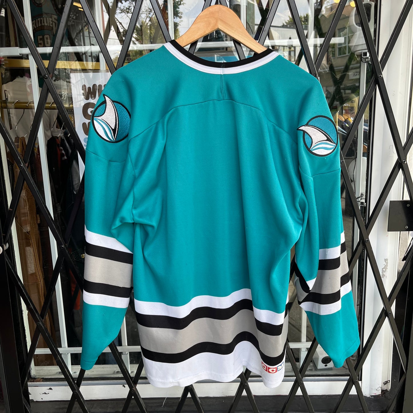 Vintage San Jose Sharks Jersey - Size L