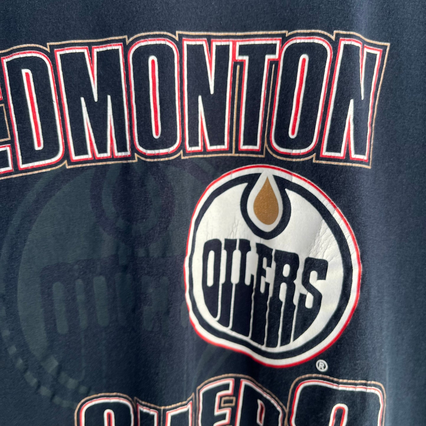 Vintage Edmonton Oilers Tee - Size XL