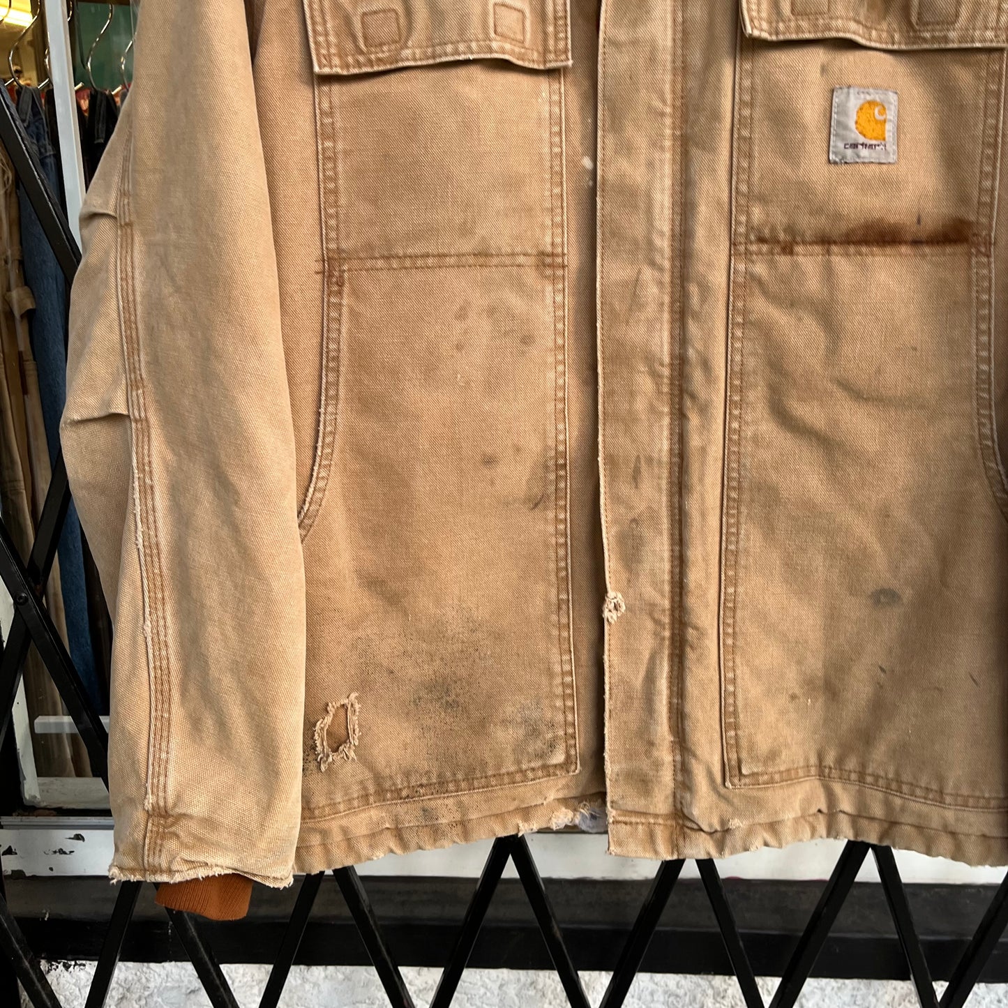 Carhartt Insulated Chore Style Jacket - Size M