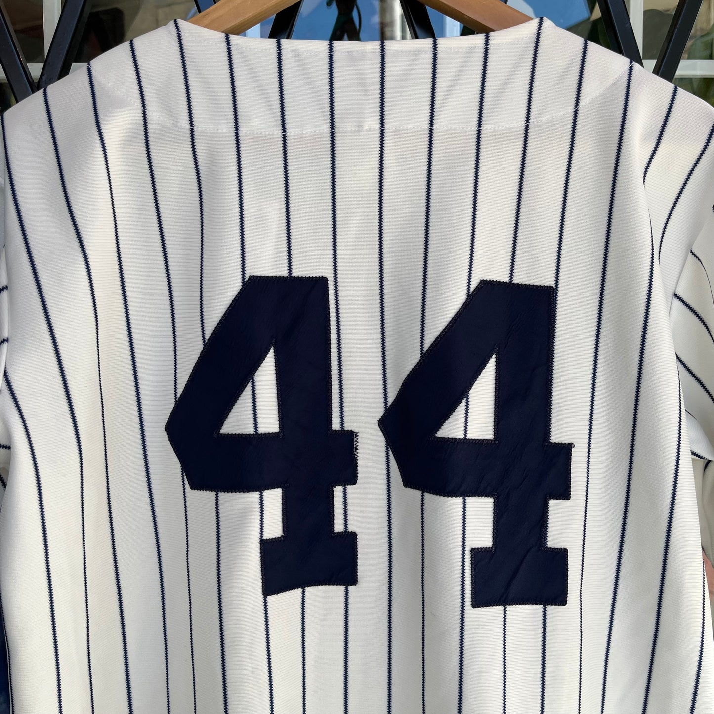 Vintage NY Yankees Reggie Jackson Pinstripe Jersey - Size L