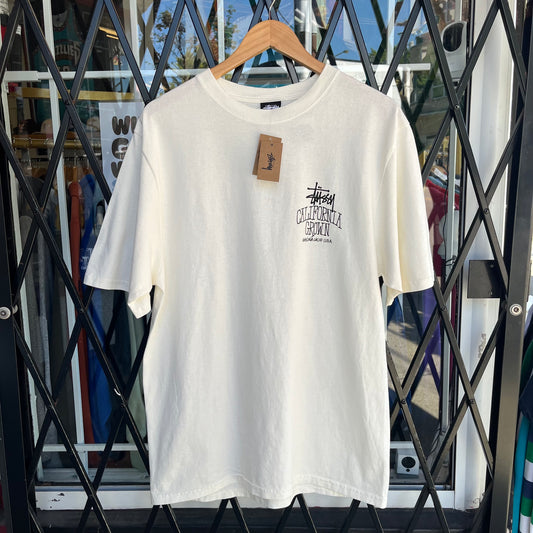 Stussy Cali Grown Tee White - Size M