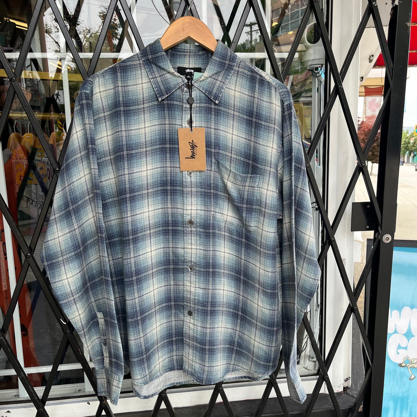Stussy Matthew Plaid Shirt - Size M