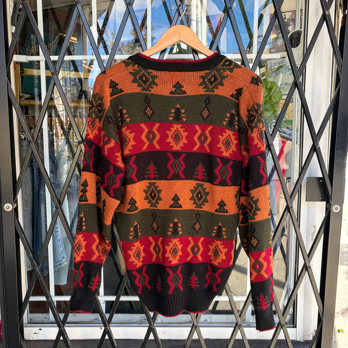 Vintage Knit Cardigan - Size L