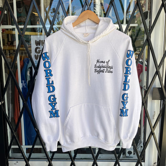 1980’s World Gym Hoodie - Size L