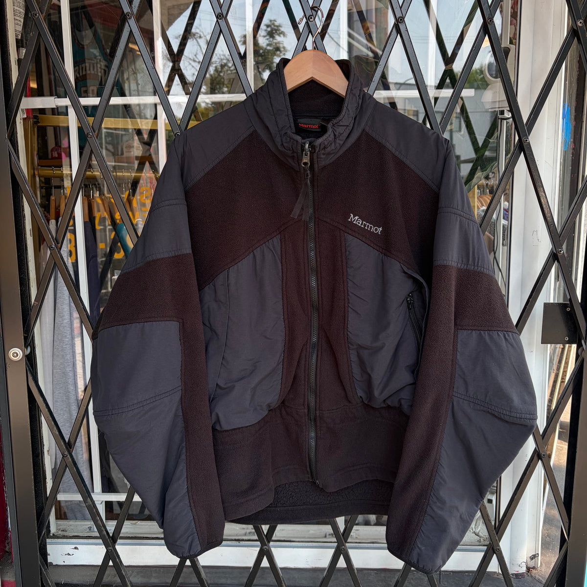 Vintage Marmot Fleece Zip Up Jacket - Size XL