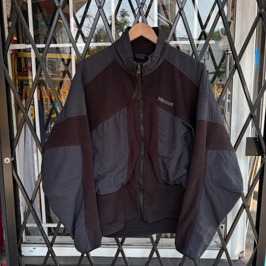 Vintage Marmot Fleece Zip Up Jacket - Size XL