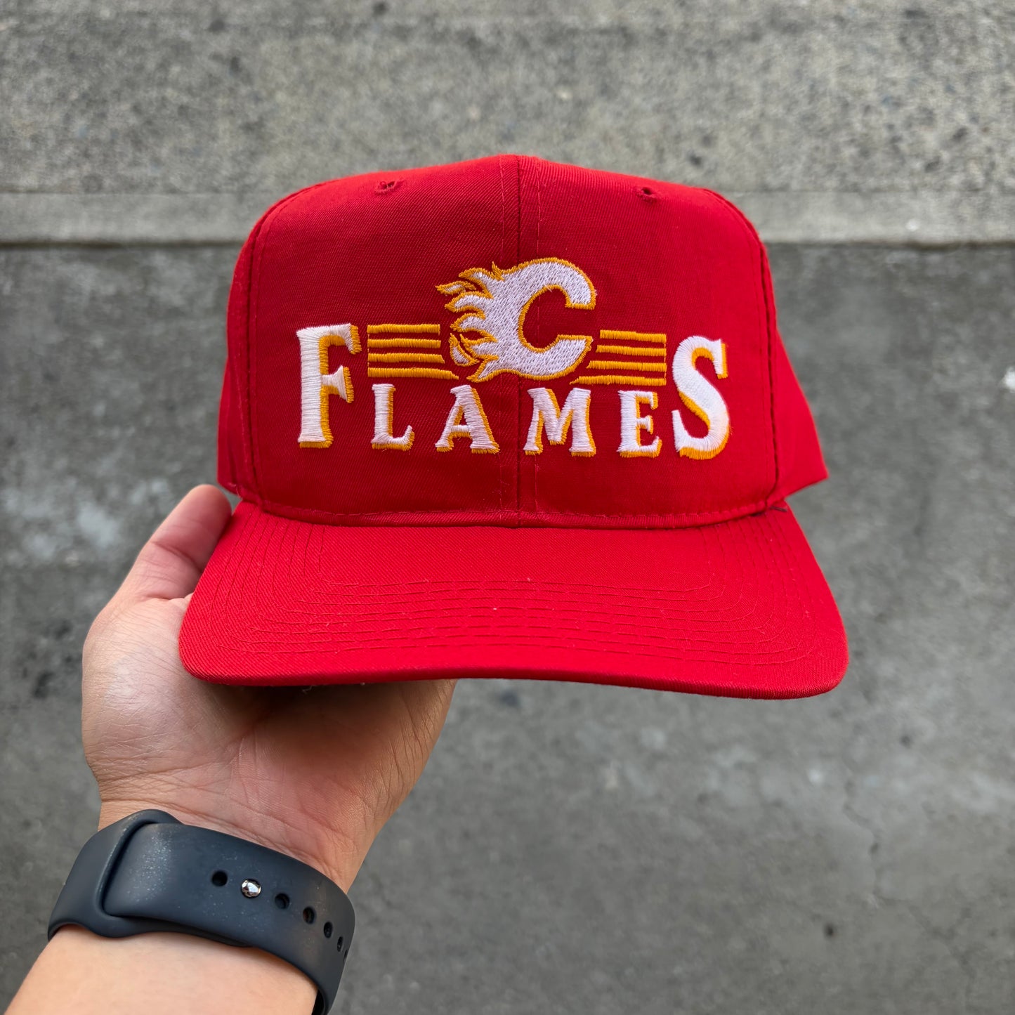 Vintage Starter Calgary Flames Theoron Fleury SnapBack
