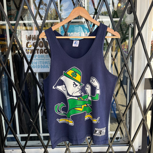 Vintage Starter Notre Dame Tank Top - Size M