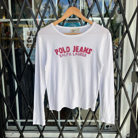 Y2K Polo Jeans Long Sleeve - Size WMNS S