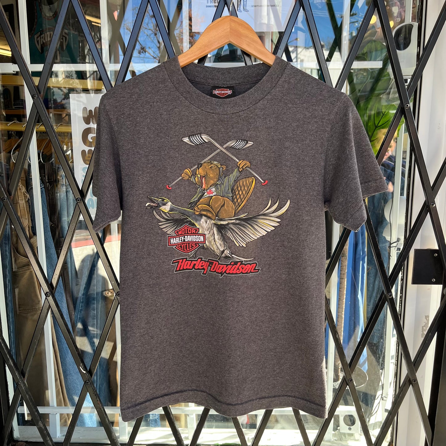 Harley Davidson Beaver Tee - Size S