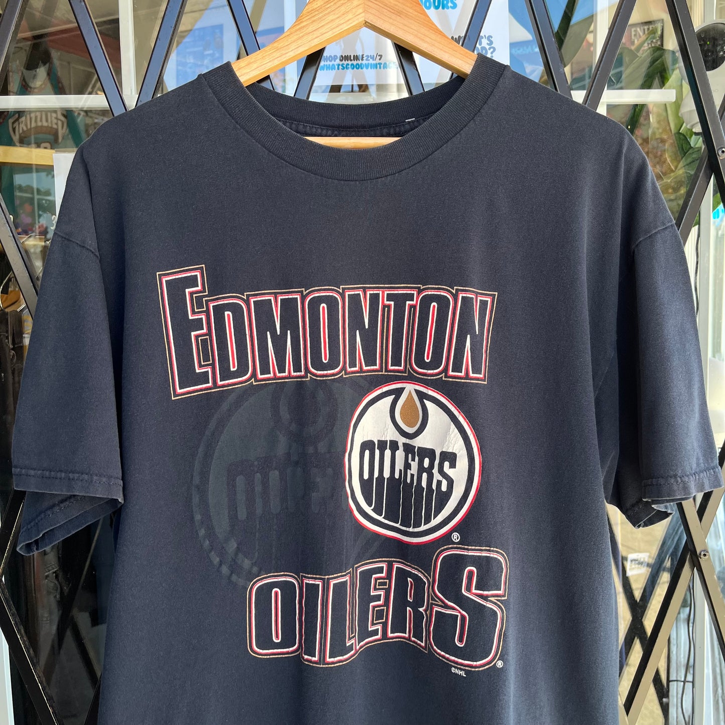 Vintage Edmonton Oilers Tee - Size XL